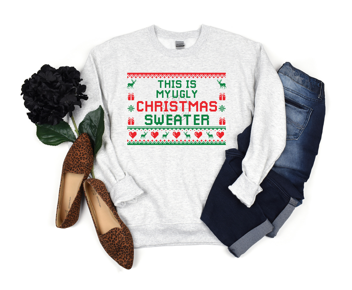 Ugly Christmas Sweater Crewneck
